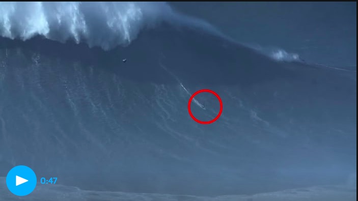 Biggest wave ever surfed...