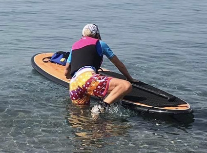 Coping With COVID in Cyprus With ASI SUP Instructor